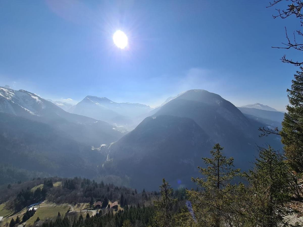 Вілла Chalet Du Bonheur Bonnevaux  Екстер'єр фото