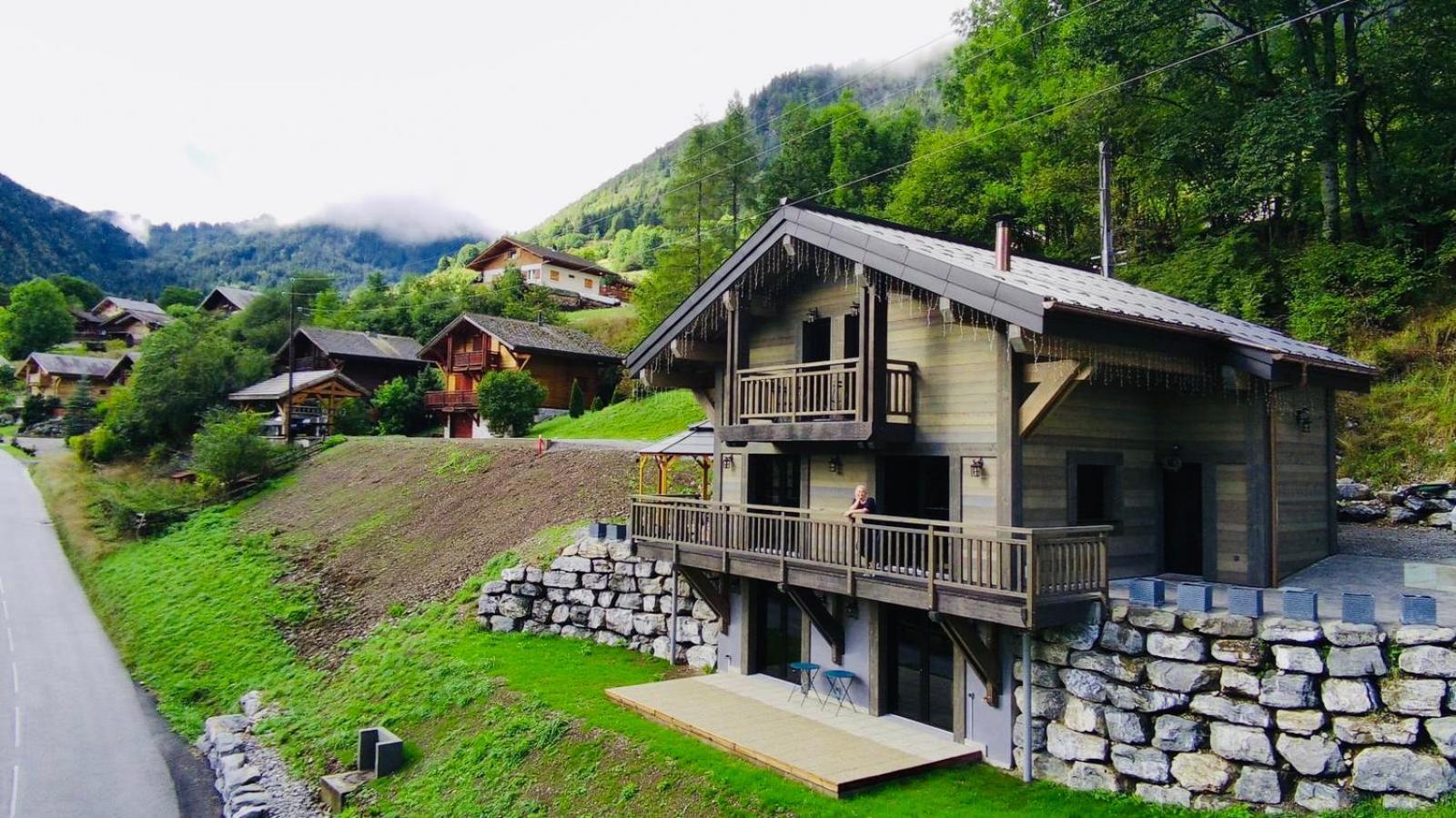 Вілла Chalet Du Bonheur Bonnevaux  Екстер'єр фото