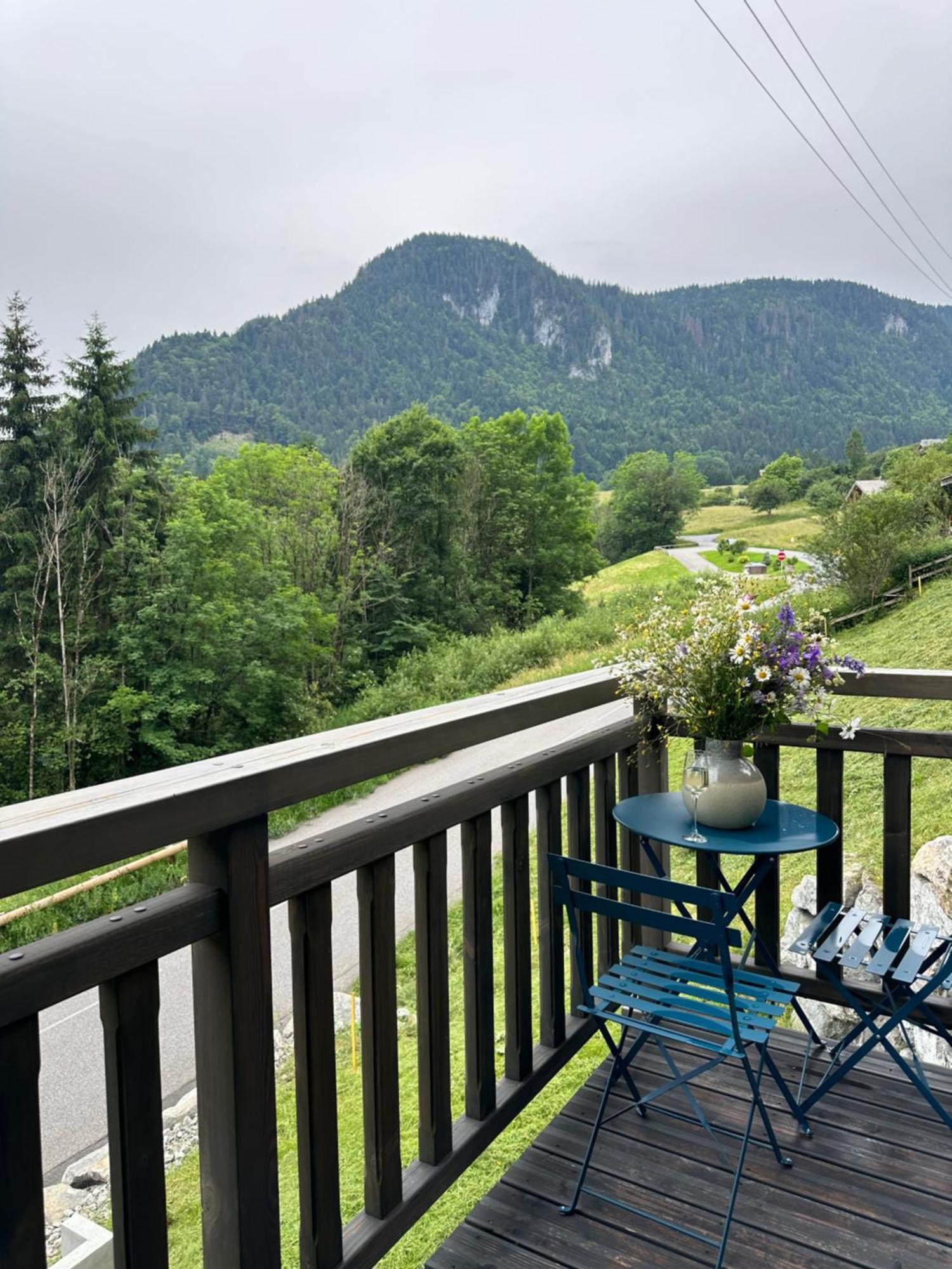 Вілла Chalet Du Bonheur Bonnevaux  Екстер'єр фото