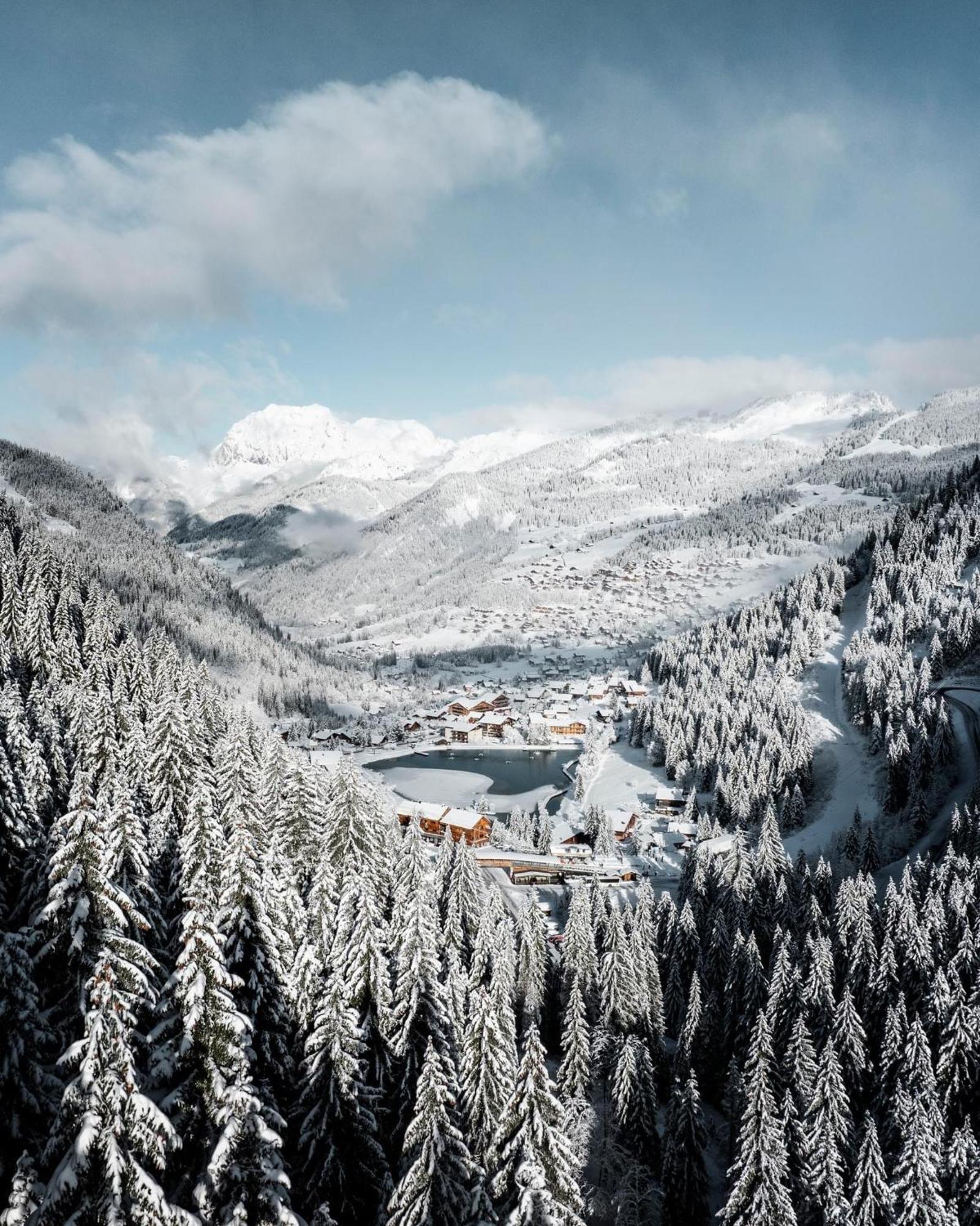 Вілла Chalet Du Bonheur Bonnevaux  Екстер'єр фото