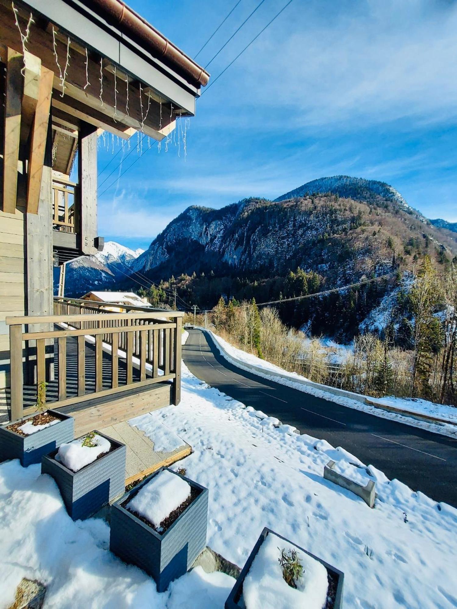 Вілла Chalet Du Bonheur Bonnevaux  Екстер'єр фото